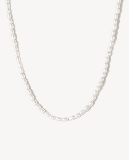 Deltora™ Iconic Rio 18k Gold Vermeil Necklace in Pearl