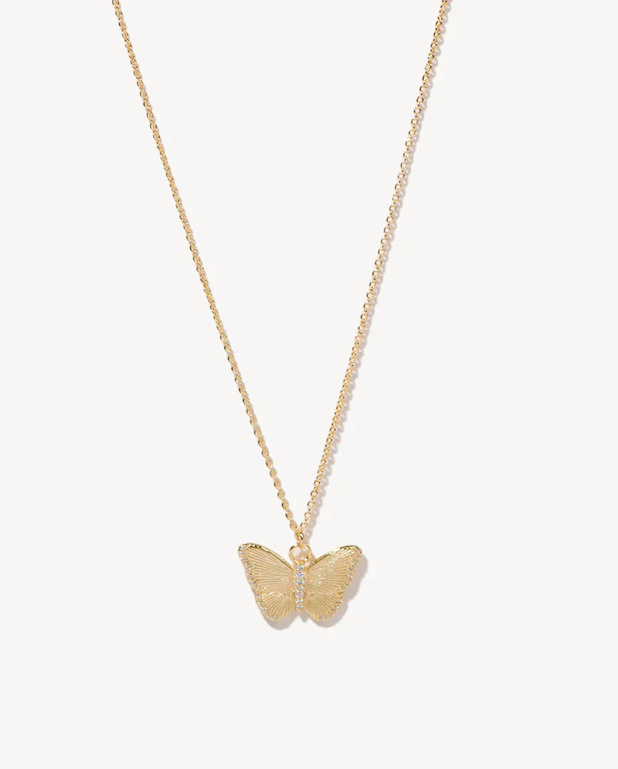 Aurora Flutter Gold Necklace - Deltora