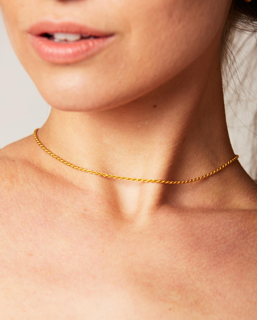 Deltora™ Alexandria Necklace in 18k Gold Vermeil