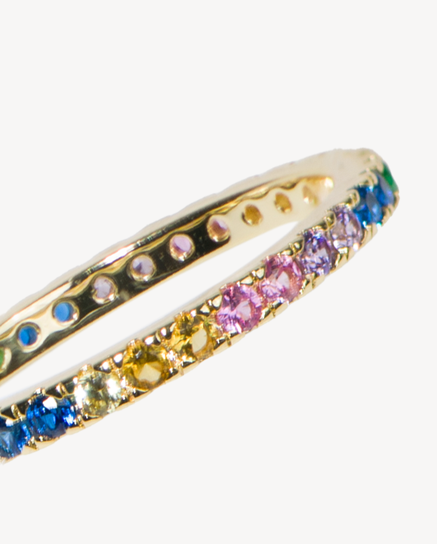 Classic Iris Gold Ring - Deltora