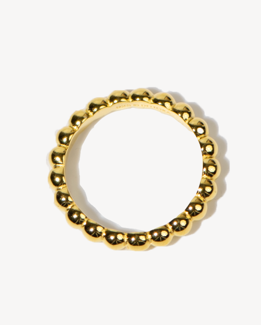 Iconic Cairo Ring in 18k Gold Vermeil - Deltora
